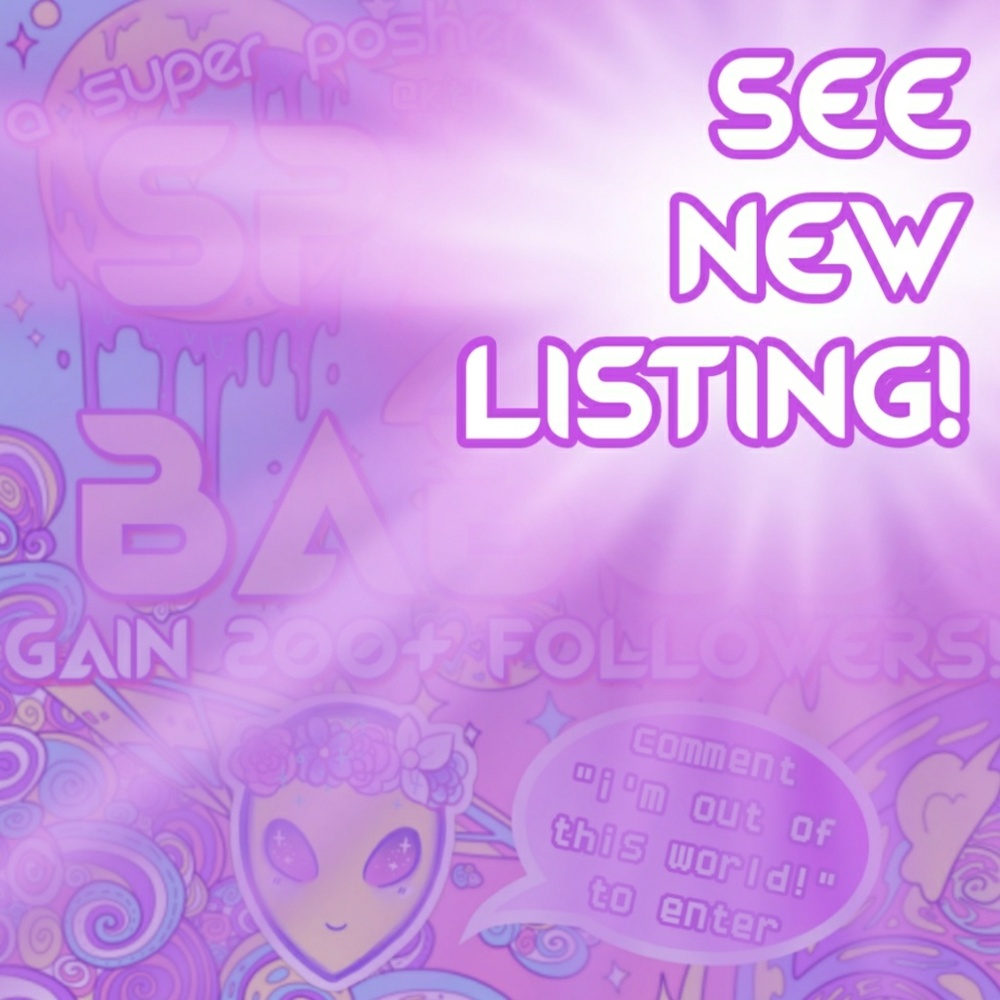 unlike & like NEW listing!🌎SPACE BABES✌👽💫